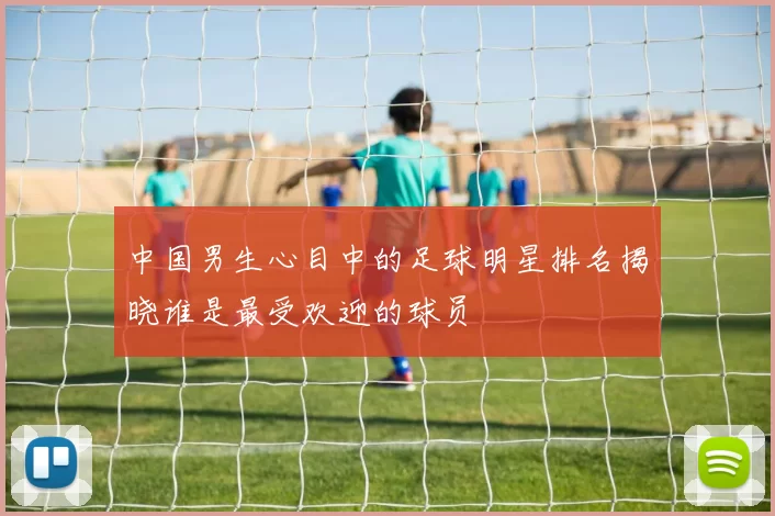 中国男生心目中的足球明星排名揭晓谁是最受欢迎的球员