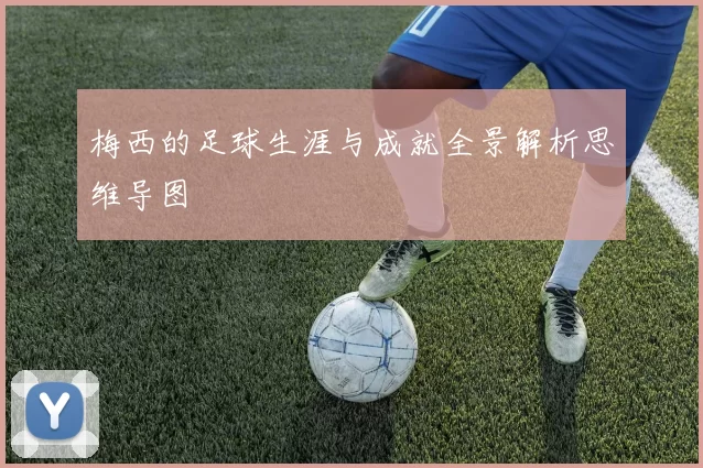 梅西的足球生涯与成就全景解析思维导图