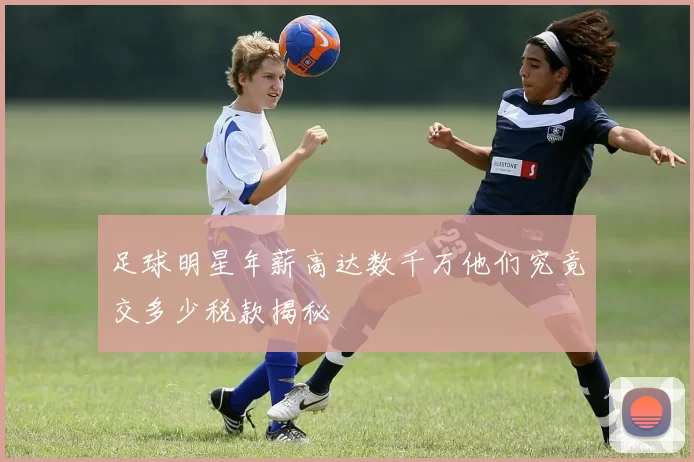 足球明星年薪高达数千万他们究竟交多少税款揭秘
